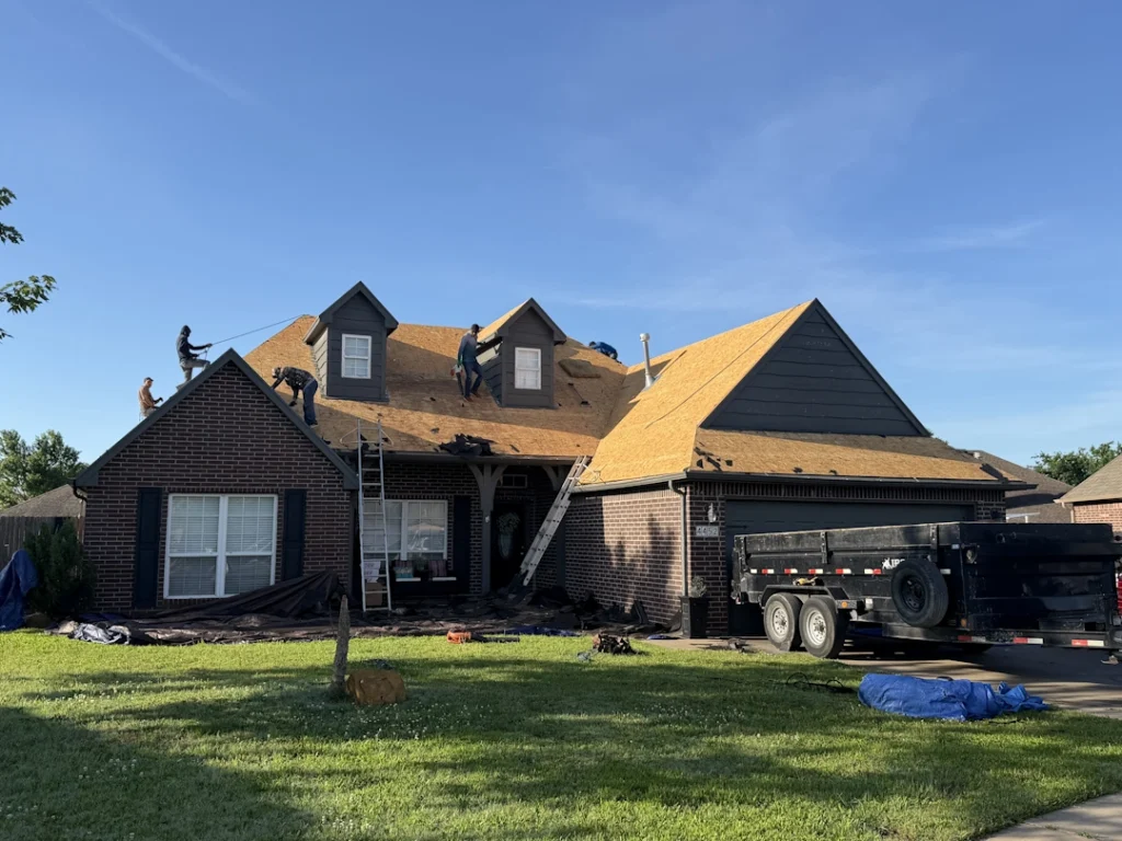 Exterior siding roofing and deck construction services Oklahoma contractors